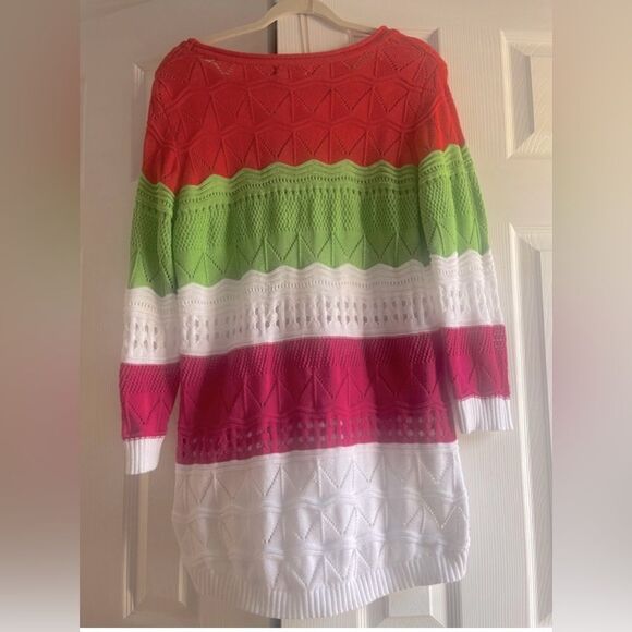City Girl Nancy Bolen multicolored & layered sweater! - Picture 6 of 14
